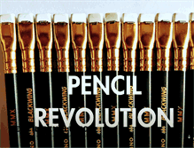 Tablet Screenshot of pencilrevolution.com